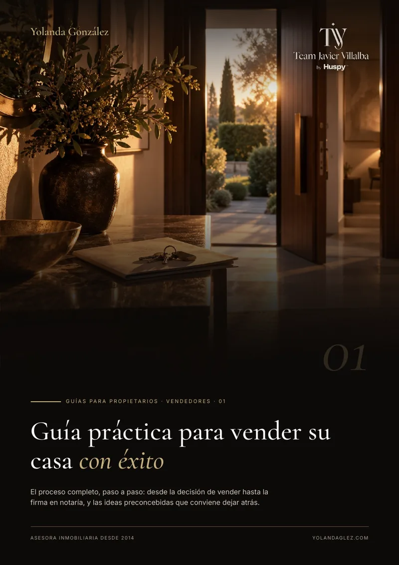 Portada de la guía Guía práctica para vender su casa con éxito