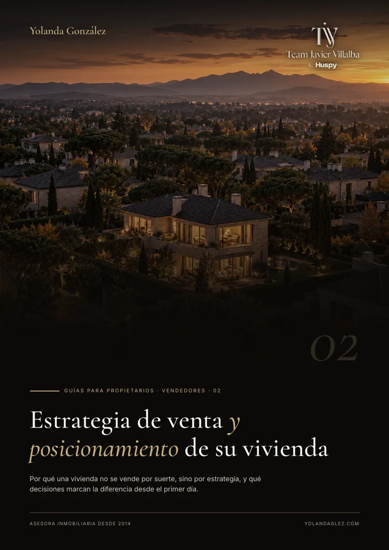 Portada de la guía Estrategia de venta y posicionamiento de su vivienda en el mercado